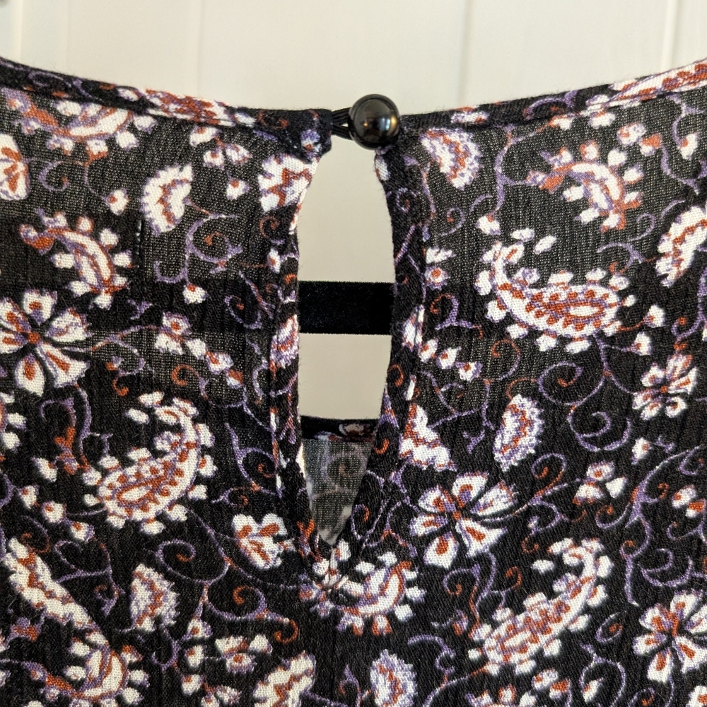 Christy Dawn Theo Black Floral Dress - Picture 4 of 6